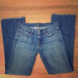 7 for all Mankind bootcut jeans